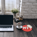 TWF Mouse Pad – Why Files Logo – Round-1