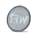 WF Logo Iron On Embroidered Patch 3 inches-3