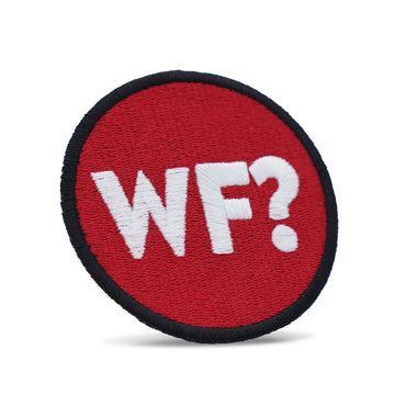 WF Logo Iron On Embroidered Patch 3 inches - 0