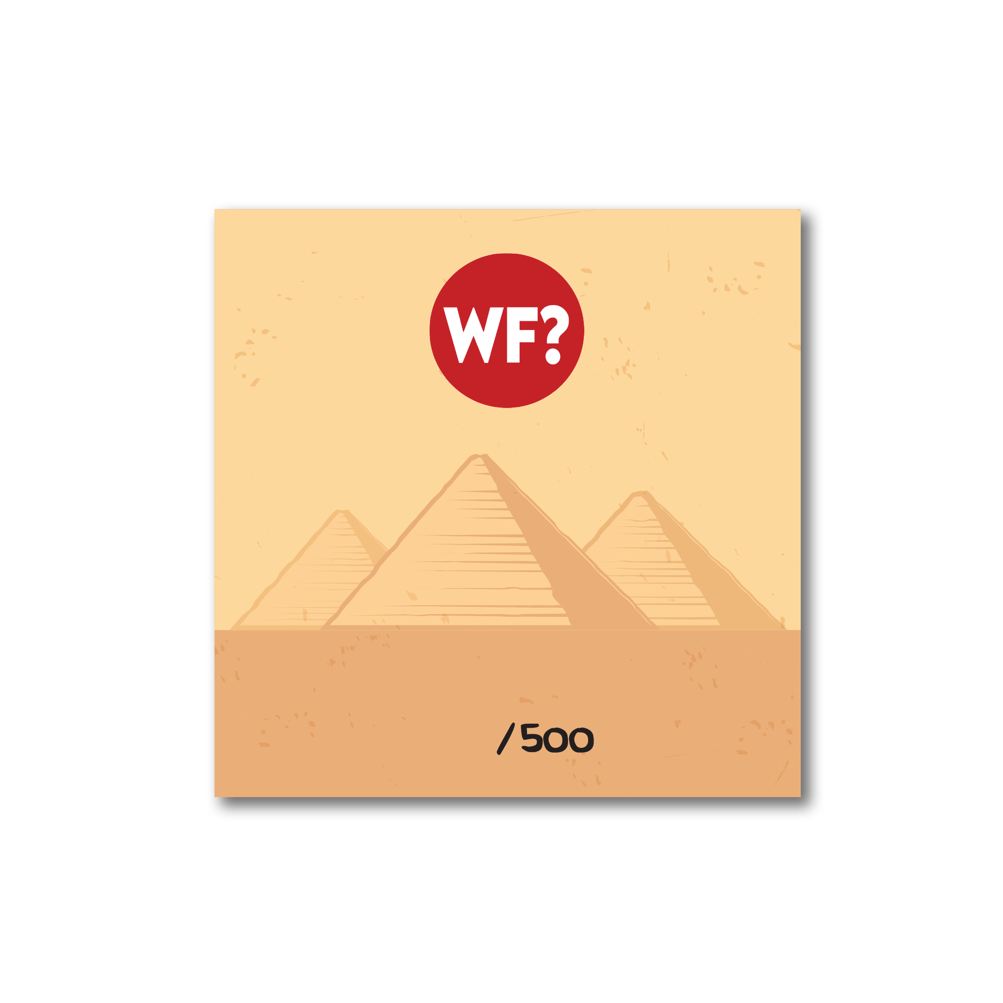 Challenge Coin #5 - the Pyramid coin - Limited edition!
