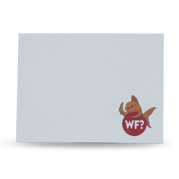Sticky Note Pad - 50 pages with Hecklefish Logo