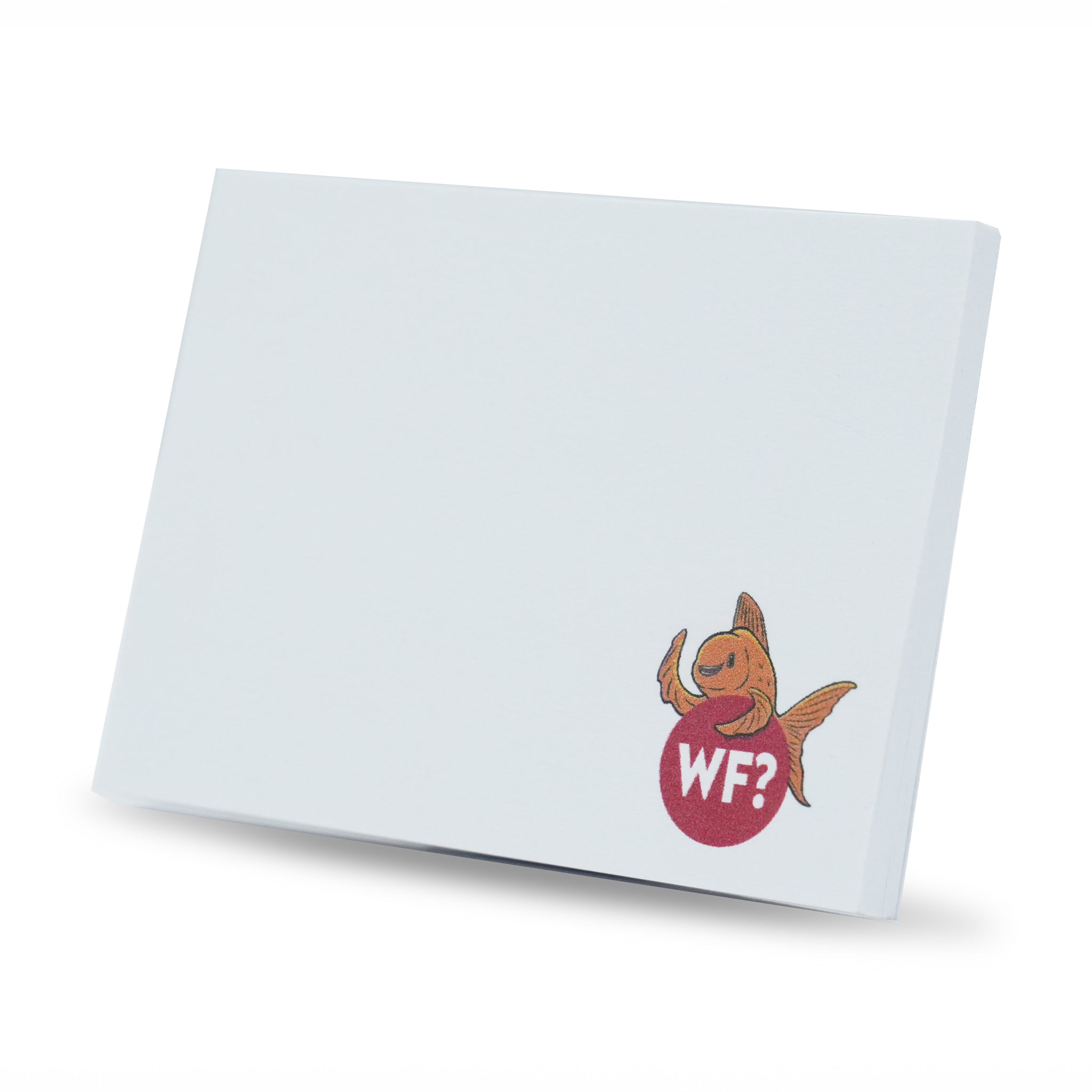 Sticky Note Pad - 50 pages with Hecklefish Logo - 0