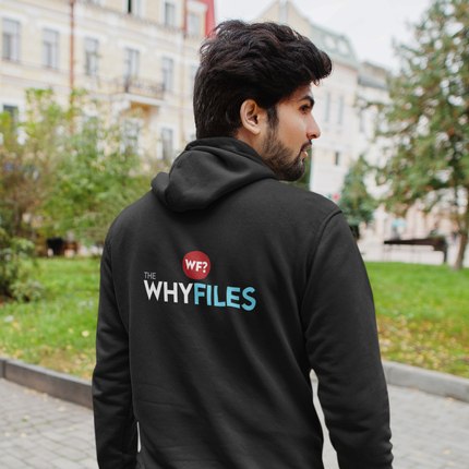 The Why Files Logo Full Zip Hoodie