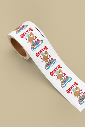 Gertie Loves to Dance Sticker - 0