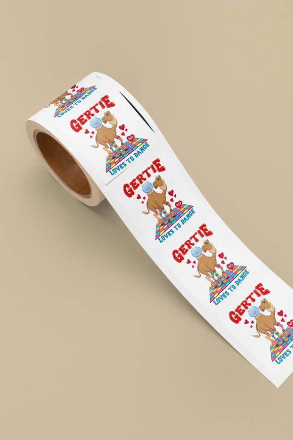 Gertie Loves to Dance Sticker