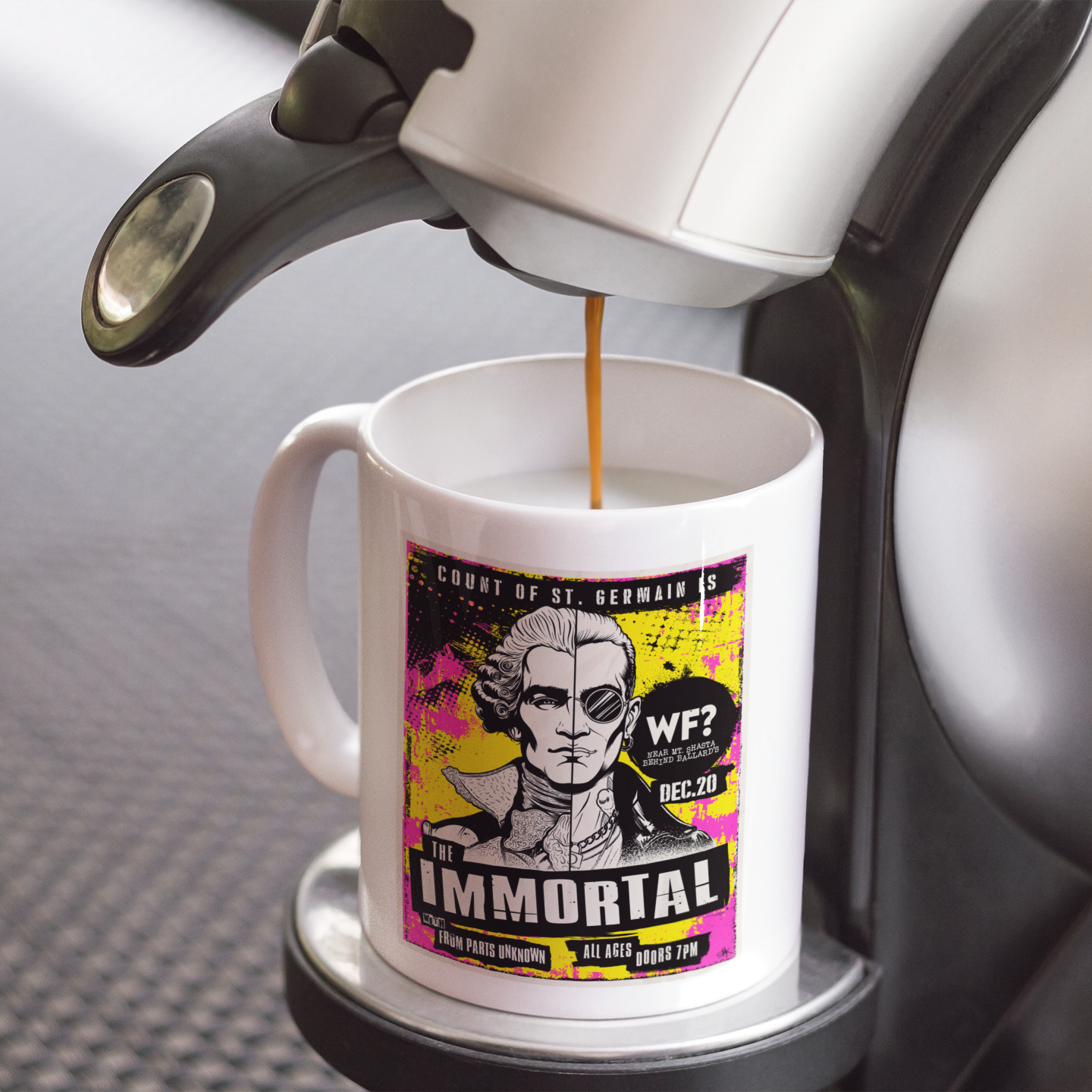 Count of St. Germain Mug 11oz