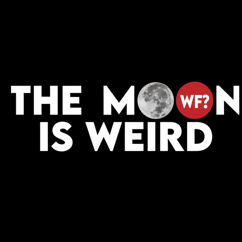 The Moon is Weird T-Shirt