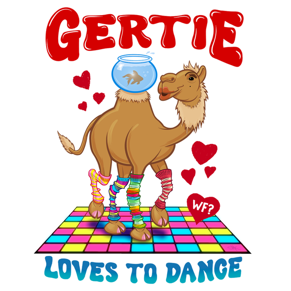 Gertie Loves to Dance Sticker
