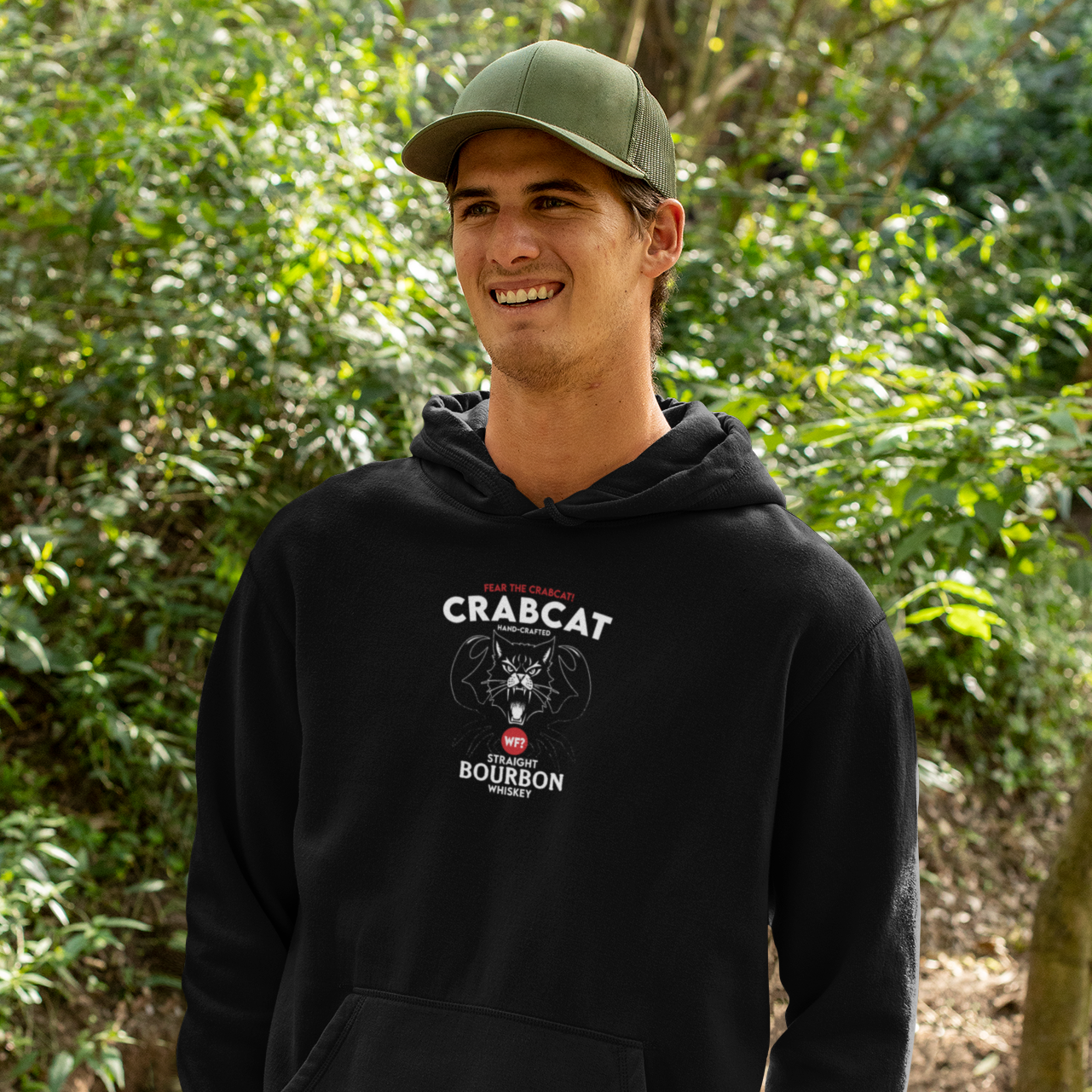 Crabcat Whiskey Pullover Hoodie