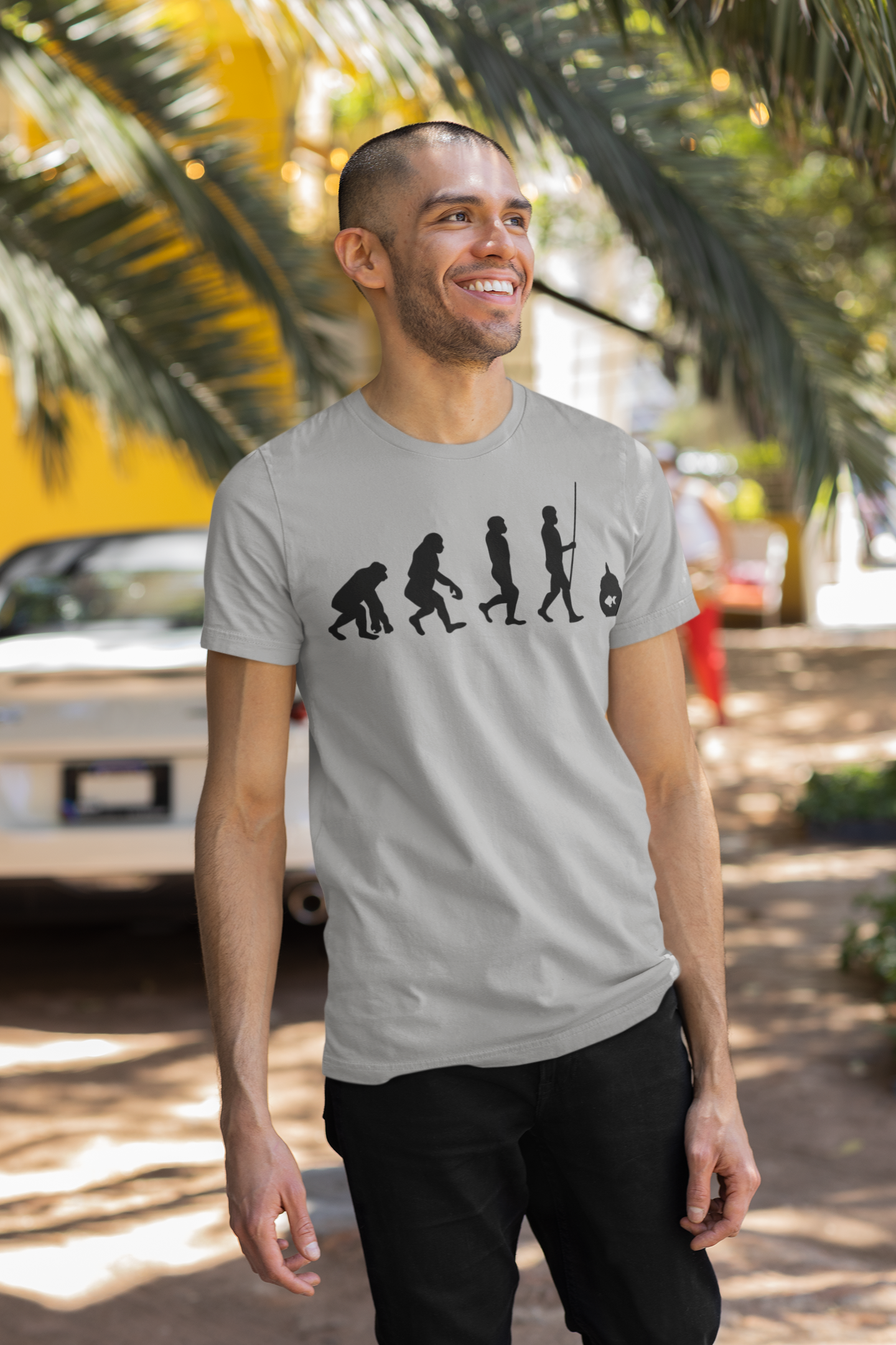 Evolution Cotton Unisex T-Shirt