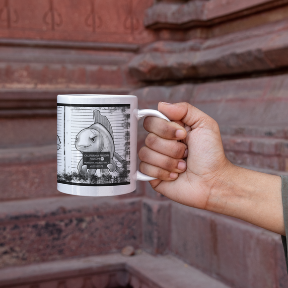 Hecklefish MugShot Mug!! 20oz