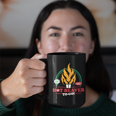 Hot Beaver To Go Mug 15oz