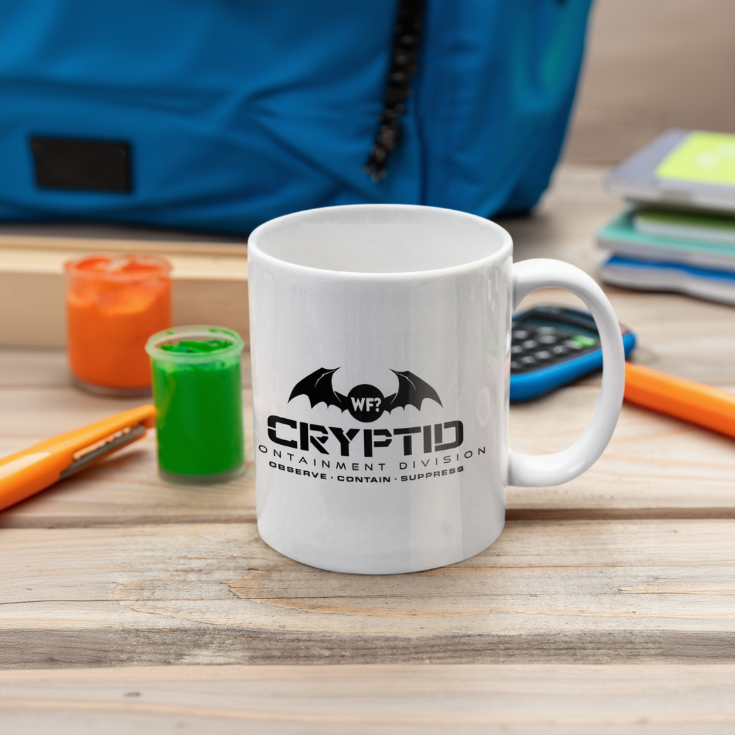 Cryptid Containment Division - Limited Edition Mug - 11oz | The Why Files