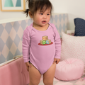 Alpha-Block Long Sleeve Bodysuit