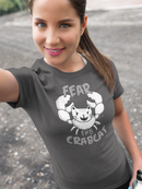 Fear the Crabcat Unisex T-Shirt-1