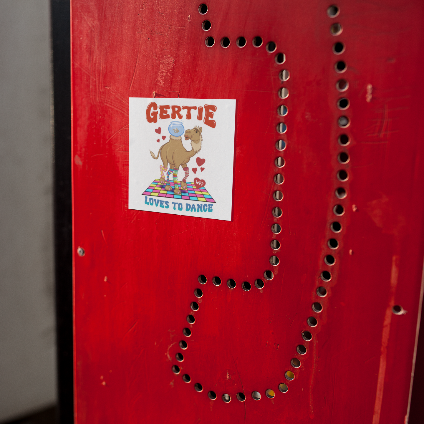 Gertie Loves to Dance Sticker