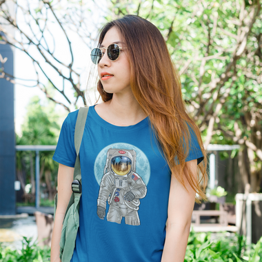 Kubrick Moon Landing Unisex Softstyle T-Shirt