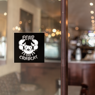 Fear the Crabcat Sticker