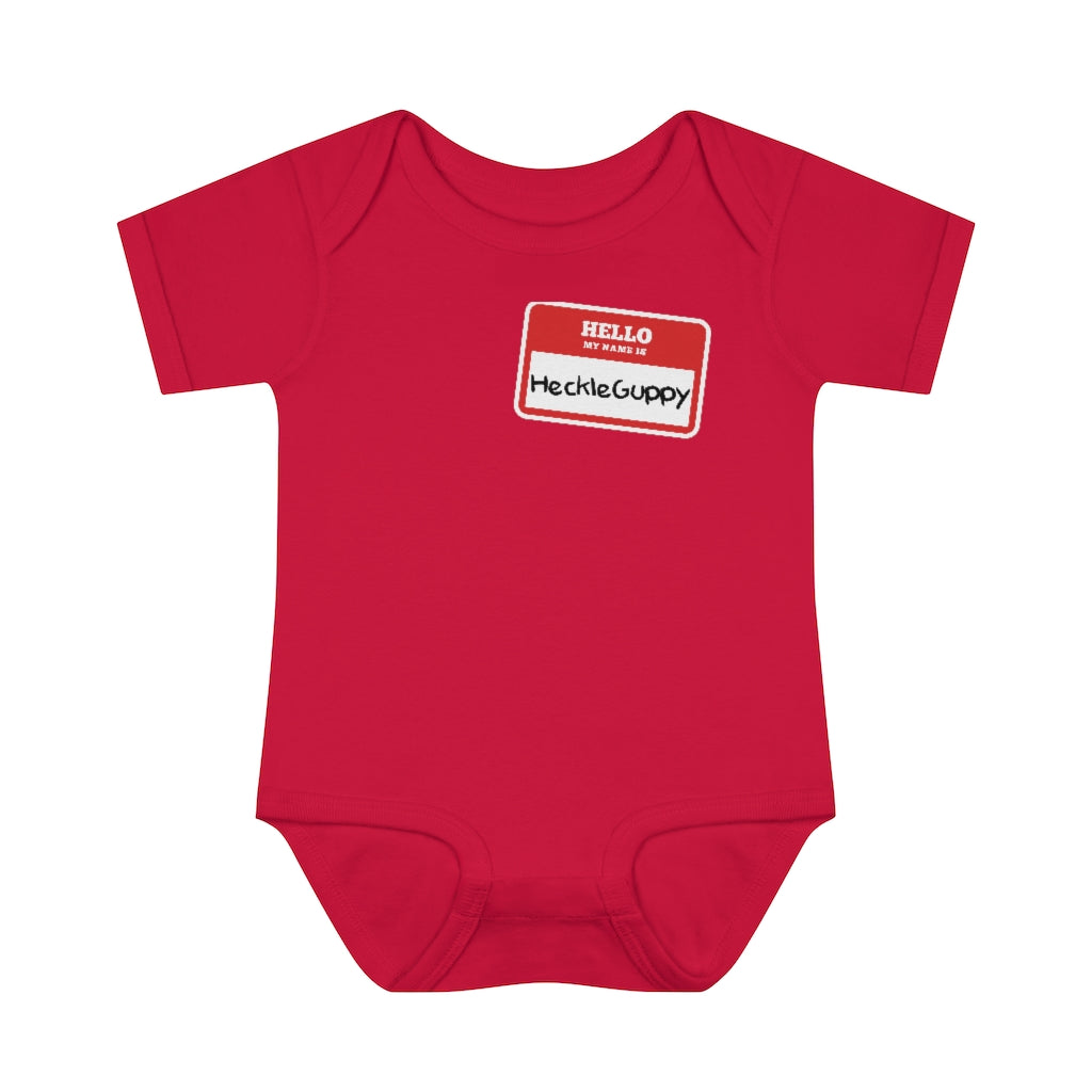 Buy red HeckleGuppy Infant Bodysuit