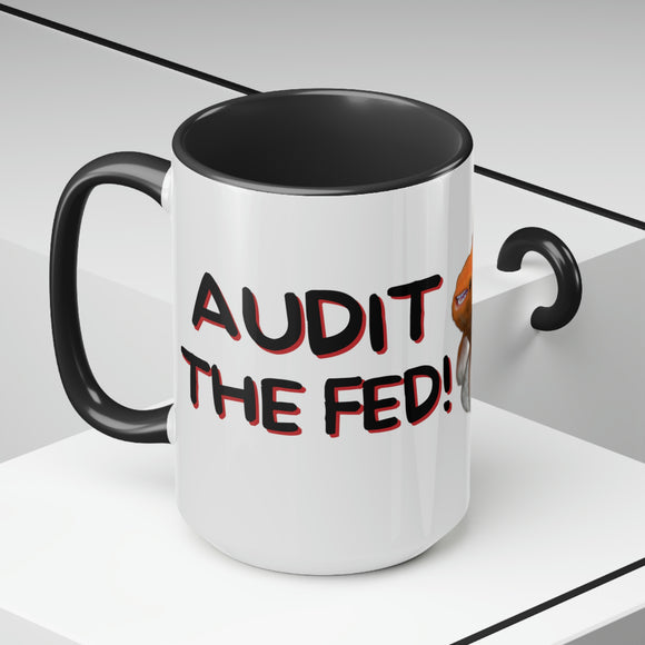 Audit the Fed Mug, 15oz
