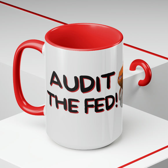 Audit the Fed Mug, 15oz