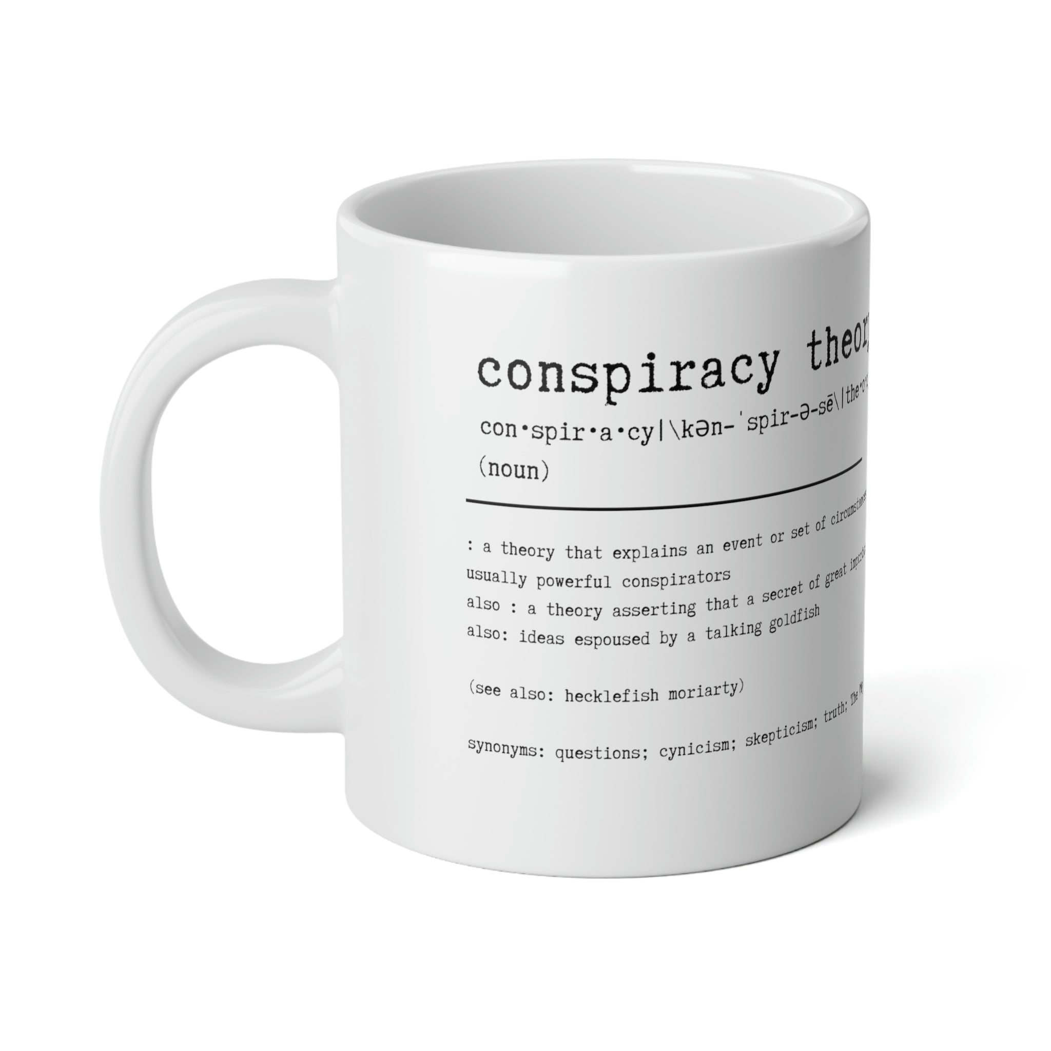 Conspiracy Theory Jumbo Mug, 20oz