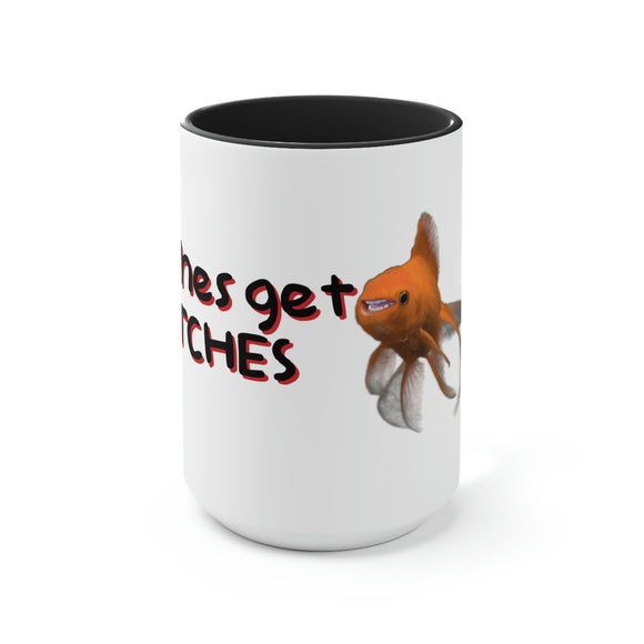 Snitches Get Stiches Mug, 15oz
