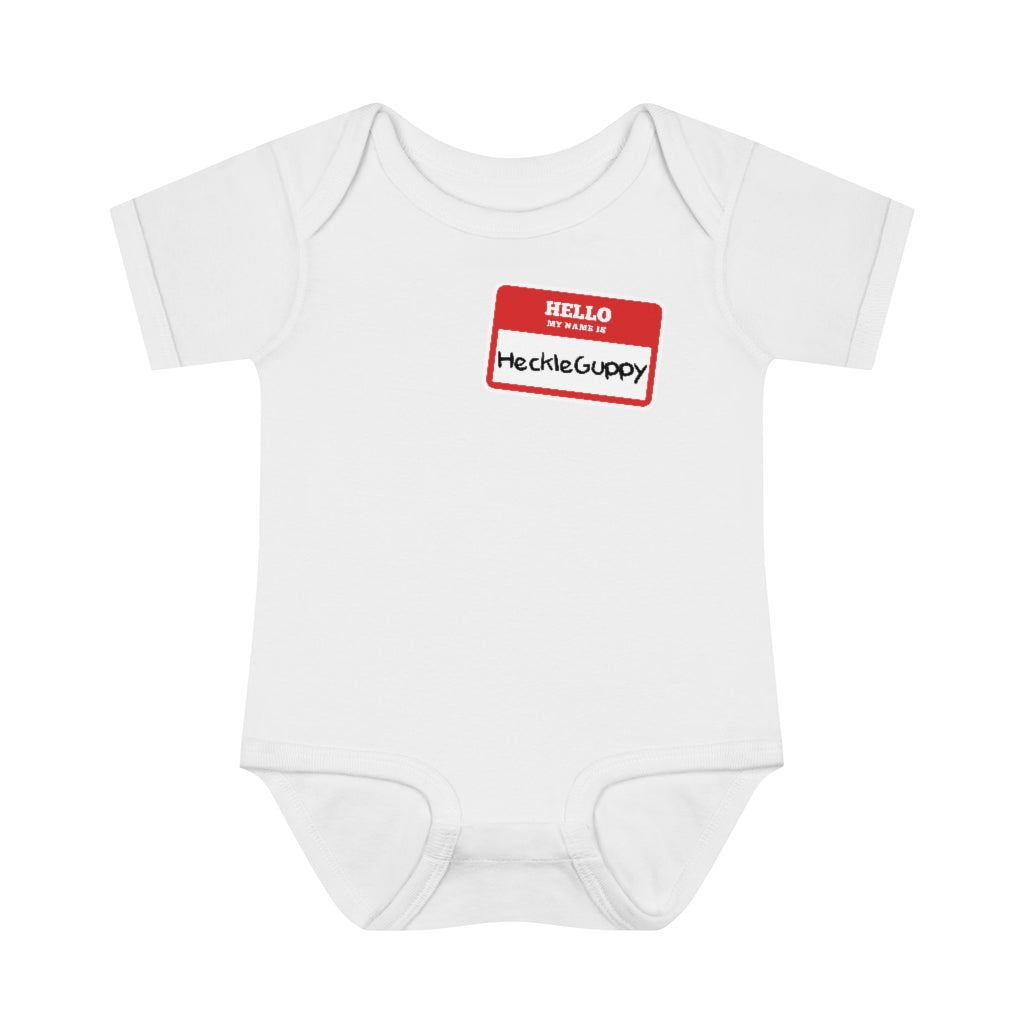 Buy white HeckleGuppy Infant Bodysuit