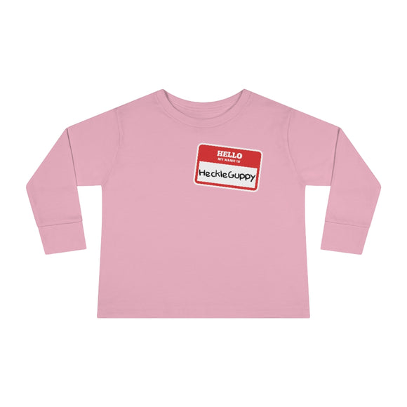 HeckleGuppy Toddler Long Sleeve Tee