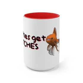 Snitches Get Stiches Mug, 15oz - 0