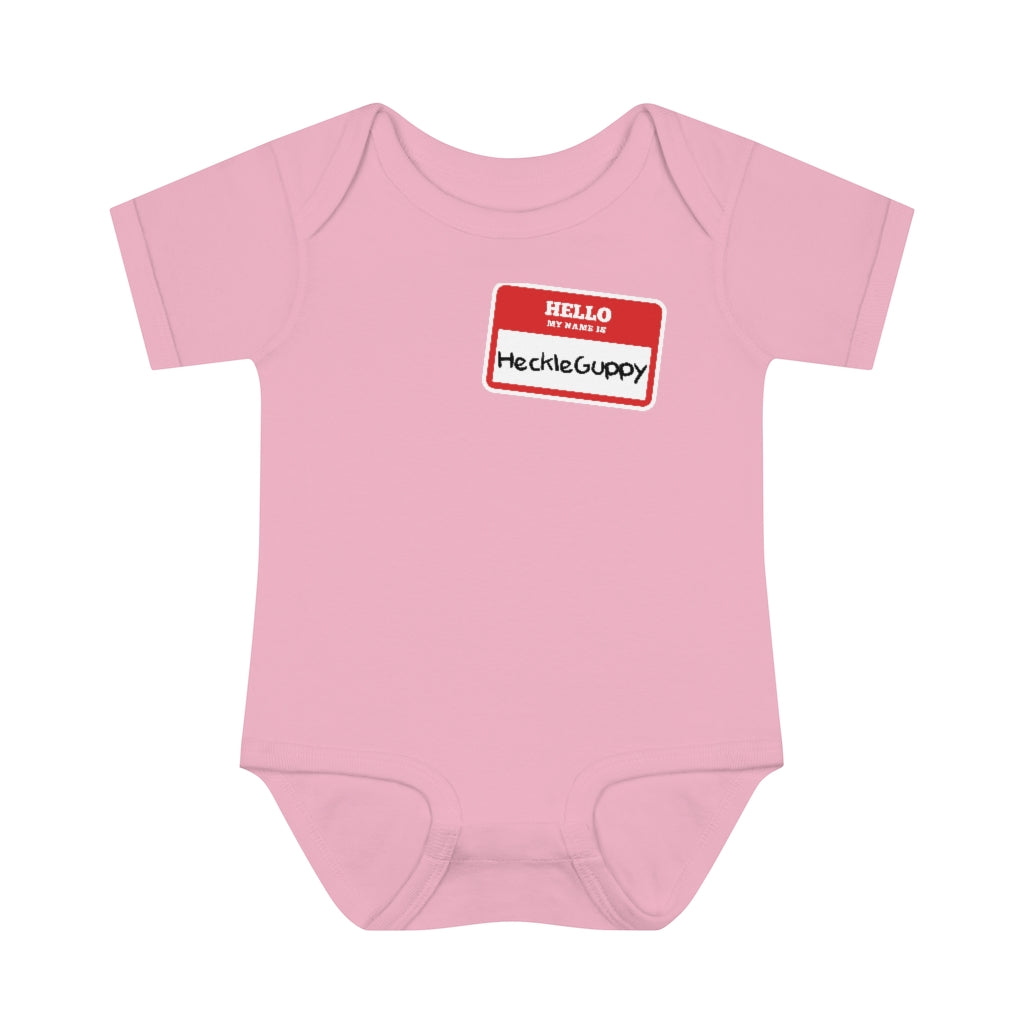Buy pink HeckleGuppy Infant Bodysuit